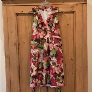 LOFT Watercolor Dress